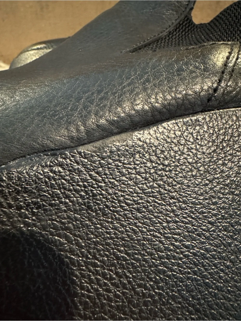 Kork-Ease Black Leather Wedge Booties